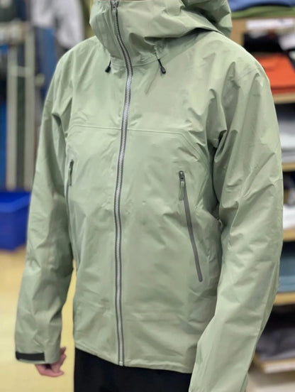 ARC BETA Lightweight Embroidery Logo Rain Jacket Sports Ski Camping Outdoor Windproof Waterproof Three Layer Unisex Coat