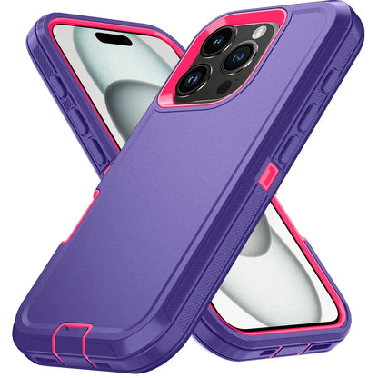 Otter Armor Box Shockproof Defender Phone Case for Iphone 16 11 12 13 14 15 Pro Max XSMAX 7 8 SE2 16E Hard Back Cover with Clip