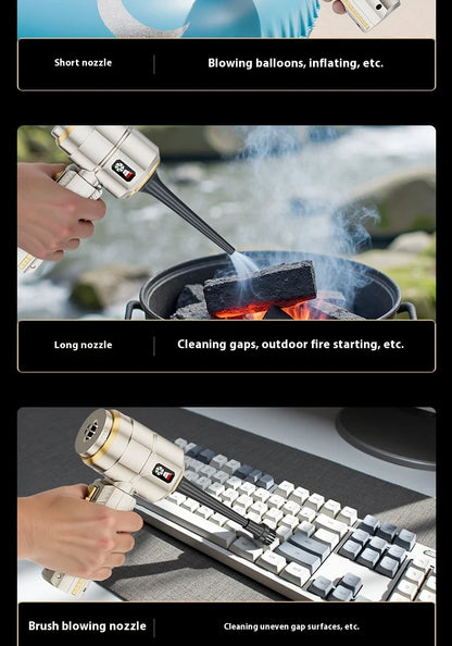 Car Vacuum Cleaner High Power Portable Handheld Wireless Brushless Motor Cleaning Machine Powerful Air Duster for Home Appliance