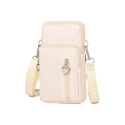 New Korean-style mobile phone bag, crossbody bag, mobile phone pouch, crossbody purse, vertical style small bag