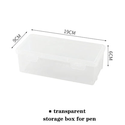 Transparent Plastic Box Screw Compartment Box Jewelry Earring Display Case Container Clear Terminal Organizer Tool Storage boxes