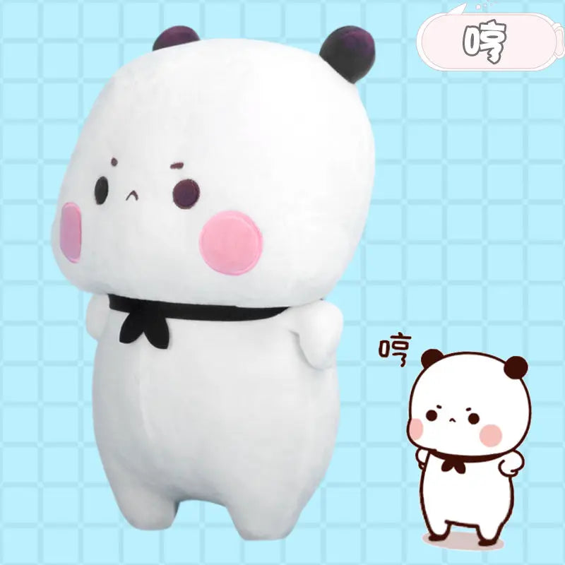New Bubu And Dudu Panda Plush Cute Cartoon Panda Bear Doll Kawaii Stuffed Soft Pillow Toy Children'S Day Gifts For Kids