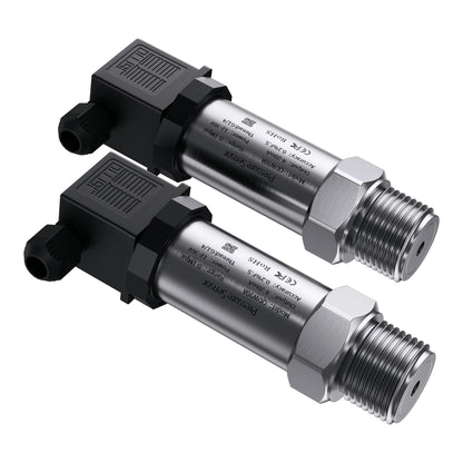 200bar 400bar 600bar NPT1/4 Water Oil Fuel Diesel Pressure Transmitter 4-20mA RS485 0-10V 0-5V Hydraulic Pressure Sensor QDX50A