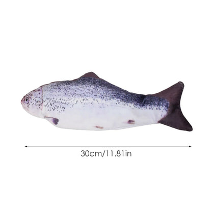 Fashion USB Charger Fish Interactive Electric Floppy Fish Cat Toy  Pet Cats Chew Bite Toys Pet Supplies Cats Dog Cat Toys Fish