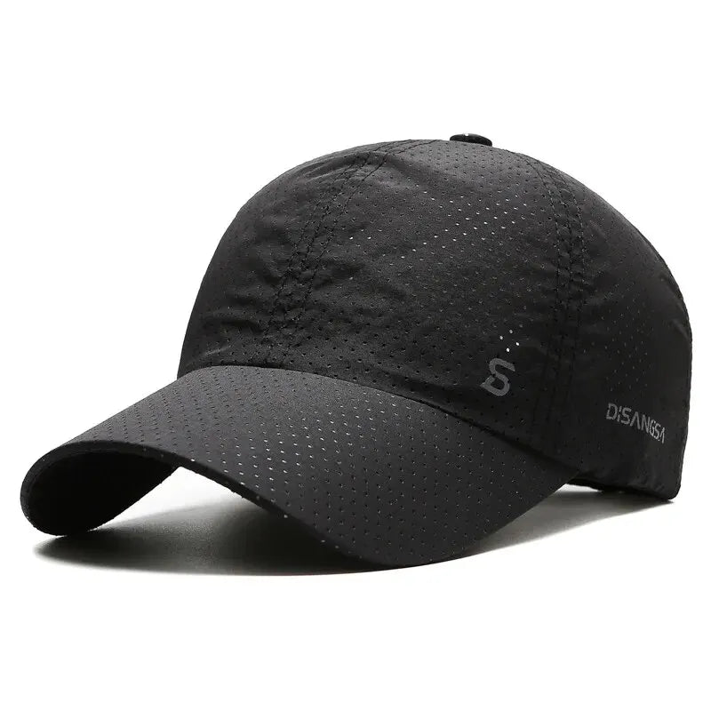 Oryginalny design Czapka do biegania Cienka Szybkoschnąca Oddychająca z daszkiem Kaczka Outdoor Męska Przeciwsłoneczna Letnia Wędkarstwo Czapka Baseballowa