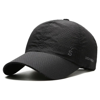 Oryginalny design Czapka do biegania Cienka Szybkoschnąca Oddychająca z daszkiem Kaczka Outdoor Męska Przeciwsłoneczna Letnia Wędkarstwo Czapka Baseballowa