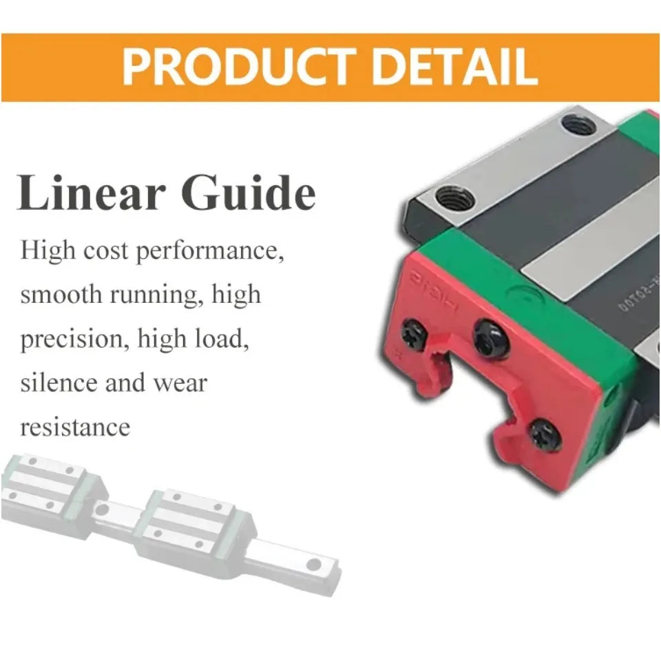 HGH15CA HGW15CC HGH20CA HGW20CC HGH25CA HGW25 HGH30 HGW30 slider block match use HGR linear guide for linear rail CNC diy parts