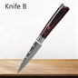 WXCOO Boning Knife Professional Kitchen Knives Stainless Steel Knife Paring Cooking Knives Fruit Peeling Meat Cleaver Knife