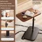 Foldable Adjustable Laptop Bedside Table Multifunctional Lift Workstation Small Space Computer Desk for Home Office Tea& Reading