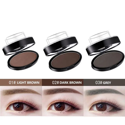 Coloring Perfect Shape Eye Brow Tint Makeup Tool Brow Stamps Eyebrow Powder Stamp Eyebrow Seal Stamp Eyebrow Powder Palette