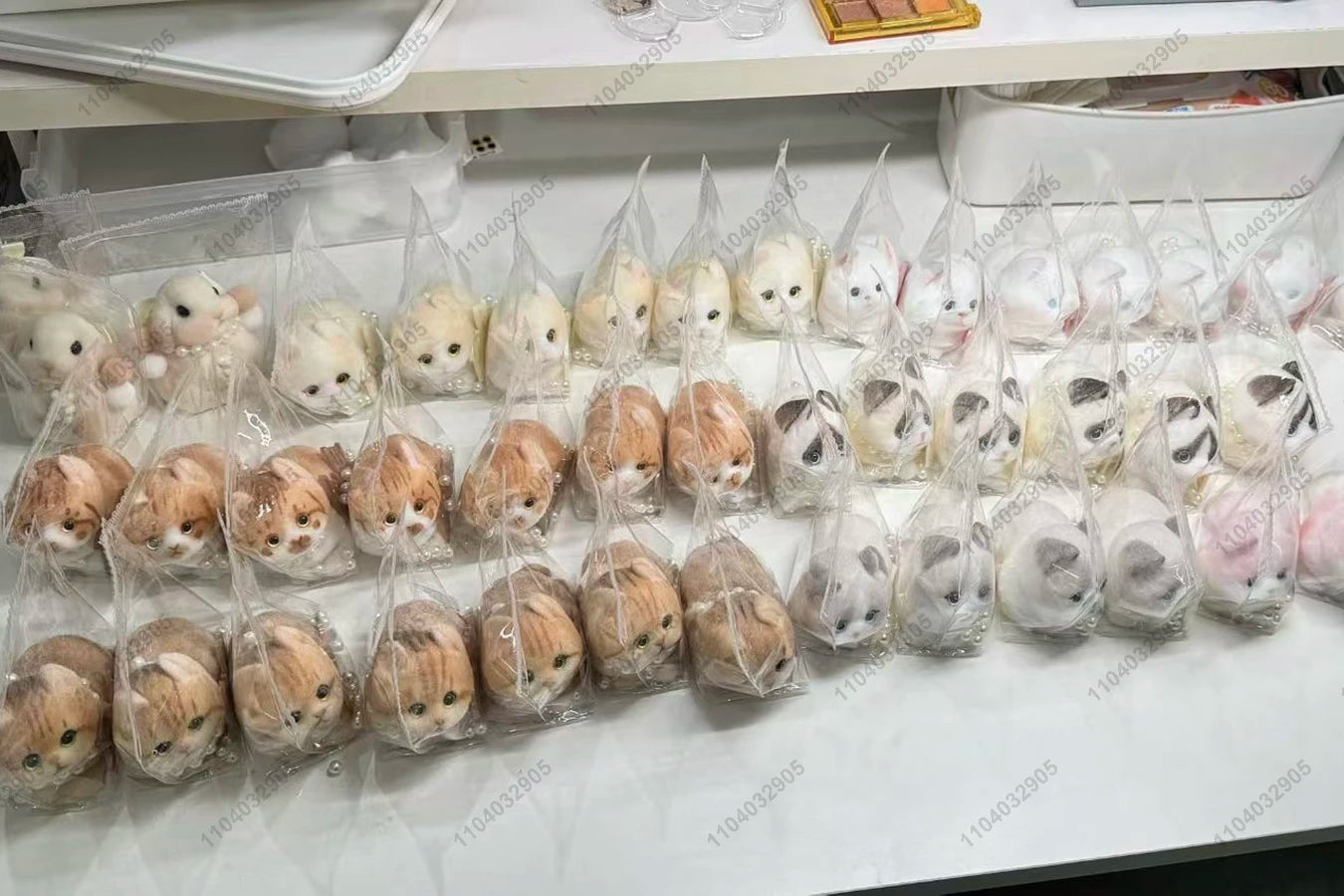 Kitty Taba Squishy Soft Cat Fidget Toy ASMR Cute Animal Squeeze Toy Anti Stress Funny Toys For Children Christmas Party Gift