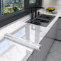 10M x 80CM Marble Self Adhesive Wallpaper Waterproof Oil Proof Kitchen Stickers Thermostability Decorative Film Home Decor