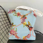 Fashion T-TED B-BAKERs Storage Bags Canvas Double-Sided Print Fashion Shoulder Tote Shopping Bag Gift Eco Handbags