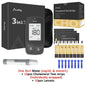 GUC 3in1 Multifunction Cholesterol Uric Acid Blood Glucose Meter Blood Sugar Test Strip Diabetes Glucometer Kit Gout Monitor