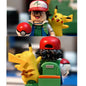 100000 volts pet Trainer ornament Charizard Building Capture pets Blocks Ash Ketchum Misty Serena Mini Action Figure Toys