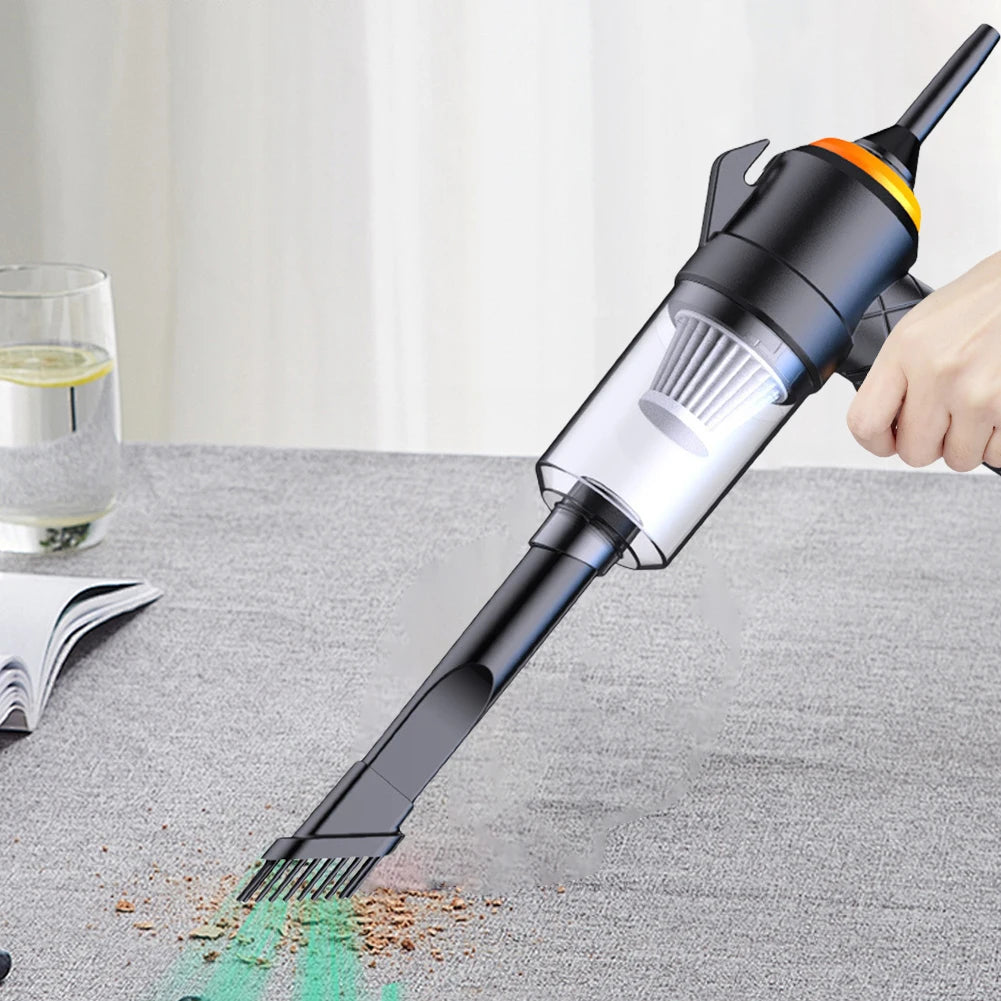 6 IN 1 Car Vacuum Cleaner Suction Blow Vaccum Vacum Wireless Home Handheld Charging Portable Mini Small Aspiradora Auto Machine