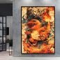 High Quality Pokemon Arcanine Pikachu Wall Painting with Unique Designs and Gorgeous Colors Adding A Touch of Brightness To Wall