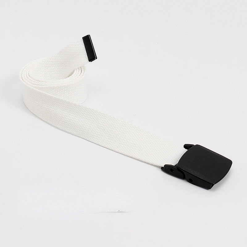 Colorful Canvas Tactical Belt Unisex Fashion Casual Luxury Trend Jeans Accessories Youth Nylon Girdle Cute Kids Hunting Belt