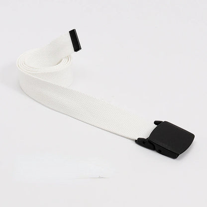 Colorful Canvas Tactical Belt Unisex Fashion Casual Luxury Trend Jeans Accessories Youth Nylon Girdle Cute Kids Hunting Belt