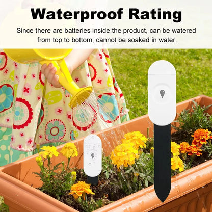 Zigbee Soil Tester Moisture Sensor Meter Tuya Temperature Humidity Moisture Detector For Plants Smart Home Automation Irrigation