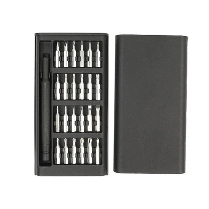24 in 1 Precision Screwdriver Set: Professional Repair Tool Kit with Screwdriver Heads for Smart Home, Phone, Computer & Glasses