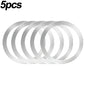 2024 Stainless Steel Universal Magnetic Metal Plate Ring For Magsafe Wireless Charger Iron Sheet Sticker Magnet Car Phone Holder