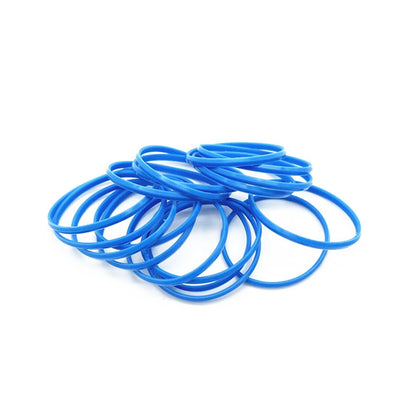 10pcs Microphone Grille Ring Rubber Suitable For Beta58a/87a Microphone Mesh Head Blue Rubber Microphone Ring Mesh Cover Ribbon