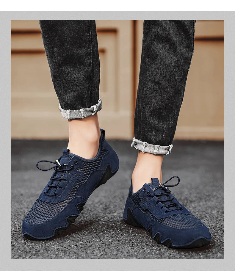 Men's Leather Casual loafers Shoes wedding Dress Shoes New Big Size  Moccasins Shoes Suede shoes High Quality zapatos