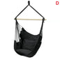 Outdoor Thicken Canvas Hammock Home Garden Leisure 1 Person Swing Chair Camping Hunt Rest Stripe Hanging Bed Chair