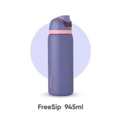 Owala Freesip 32oz Insulated Cup Straw Stainless Steel Water Cup Large Capacity Handheld Outdoor Insulated Pot 945ml