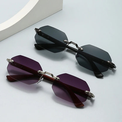 New Vintage Elliptical Sunglasses Women Men Polygon Sun Glasses Female Oval Eyewear Sunglasses for Male Female Eyeglasses