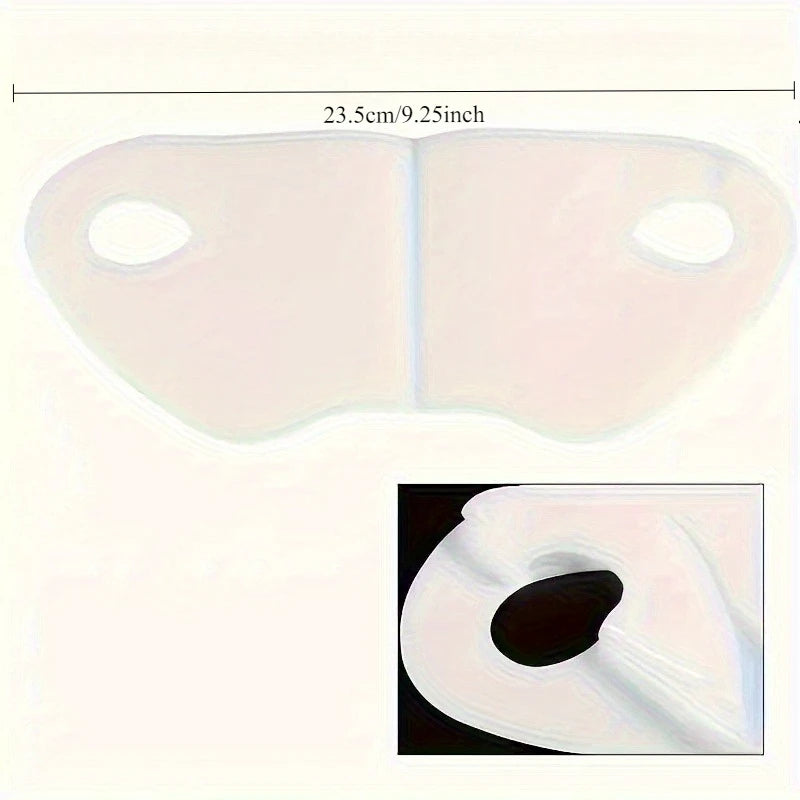 Single-sheet reusable V-shaped tightening mask, a refreshing and comfortable essential for summer，Lightweight facial tool design