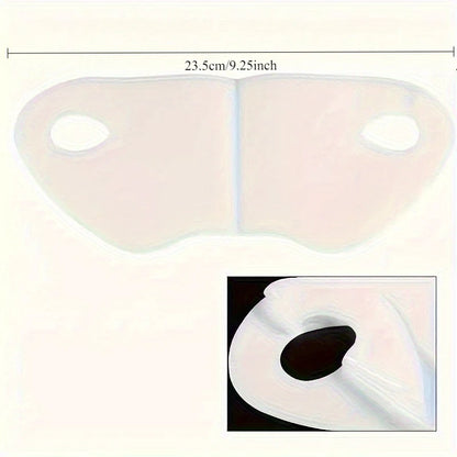 Single-sheet reusable V-shaped tightening mask, a refreshing and comfortable essential for summer，Lightweight facial tool design