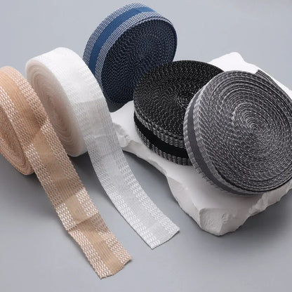 1PC 5M Domestic Sewing Iron-On Hem Tape Self-Adhesive DIY Press Fabrics Tools For Jeans Pants Trousers Edge Shorten Repair