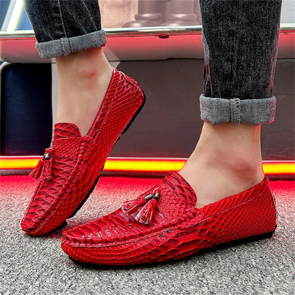 Driving Shoes Summer Mens Outdoor Anti-slip Comfort Soft High Quality Men Breathable Flat Driving Shoes Classic Casual Loafers