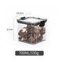 Kitchen Sealed Jars Large Capacity Grain Organizer Plastic Sealed Tank Moisture-proof Kitchen Storage Box Seasoning Jars Set New