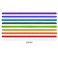 8PCS Textured Flexible Sensory Fidget Sticks Stress Anxiety Relief Toys ADHD Quiet Calming Down Gifts For Teens Boys Girls