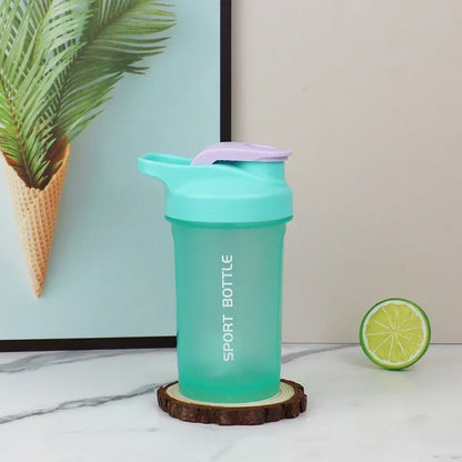 300ml Portable Protein Shaker Bottle, Leak Proof Water Bottle for Gym Outdoor Fitness Training, Sport Mixing Cup