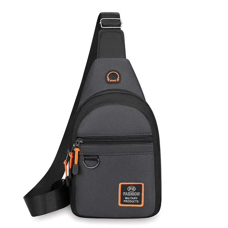 Chest Bags Men's Backpack Multiple Pockets Shoulder Crossbody Bag Large Capacity Outdoor Sports Hiking Bag Carteira Masculino