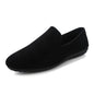 Hot Sale Black Loafers Men Summer Flat Shoes Comfortable Lightweight Men's Casual Shoes Non-slip Slip-on Shoes Man Lazy Shoes