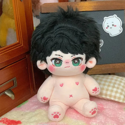 20cm Kawaii Plush Cotton Doll Idol Stuffed Super Star Figure Dolls Twelve Constellations Doll Can Change Clothes Gift
