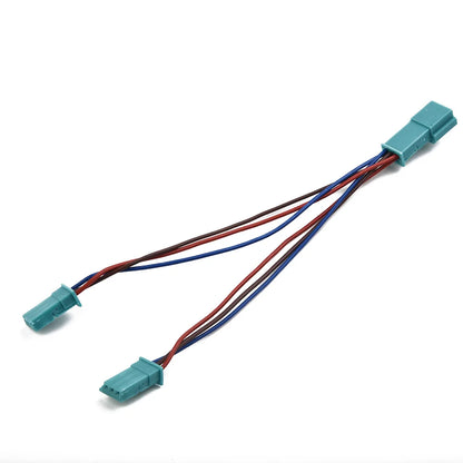 3Pin Y Cable Connector Cupholder LED Ambient Light AC / Radio Adapter For BMW F30/F31/F80 M3 Car Electronics Accessories