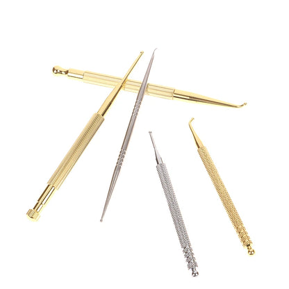 1Pcs Acupuncture Point Probe Stainless Steel Auricular Point Pen Beauty Ear Reflex Zone Massage Needle Detection Health Care