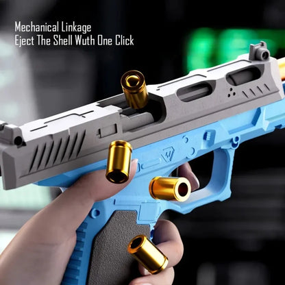 Shell Ejection 2011 Pistol Decompression Toy Gun Outdoor Shooting Game Empty Hanging USP Continuous Firing Soft Bullet Launcher