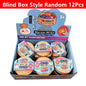1-12Pcs Glitter Dumpling Glitter Dumpling Squishy with Box Dumplings Sensory Squeeze Toy for Stress Relief Birthday Gift