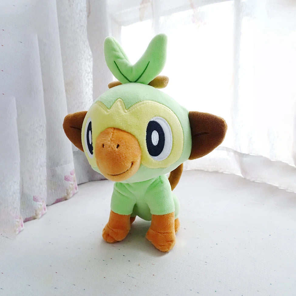 Newest Pokemon Collection Plush Kawaii Pikauchu Scorbunny Sprigatito Gengar Stuffed Doll  Charizard Lapras Xmas Toys gifts