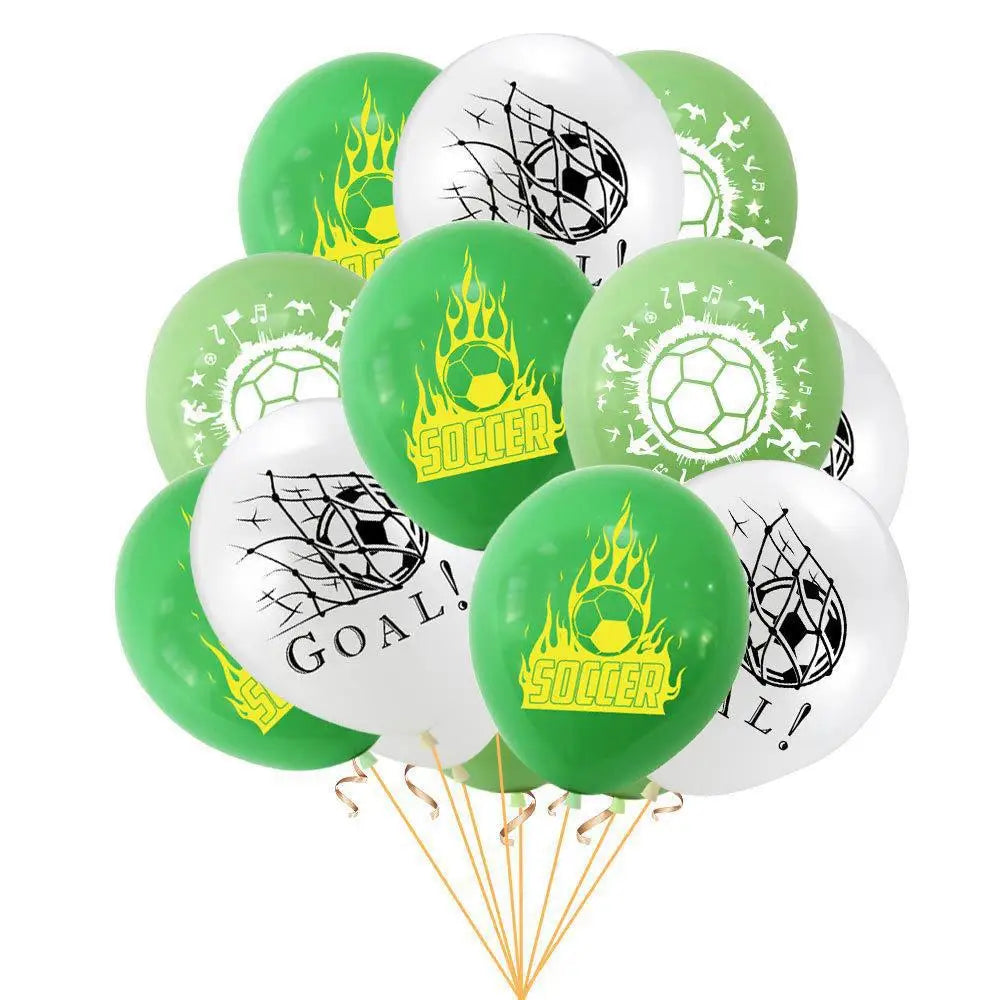 Football Birthday Decoration Party Supplies Tableware Balloons Set Candy Gift Boxes Football Birthday Gifts Kids Birthday Favors
