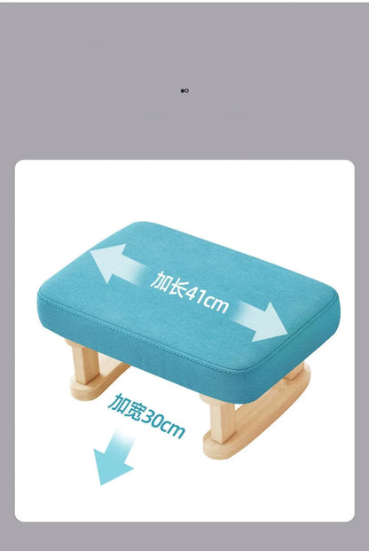 Creative Small Wood Chair Household Shoe Changing Stool Ins Sofa Living Room Foot Rest Stool Tea Table Children Bathroom Footsto