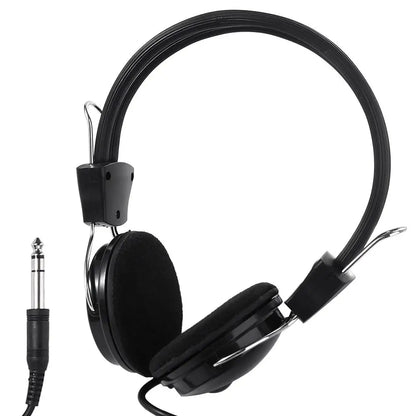 6.5mm Music Earphone Headphone Wired Headset Handfree Earphones for Electric Piano Earphone with Wire Electric Guitar