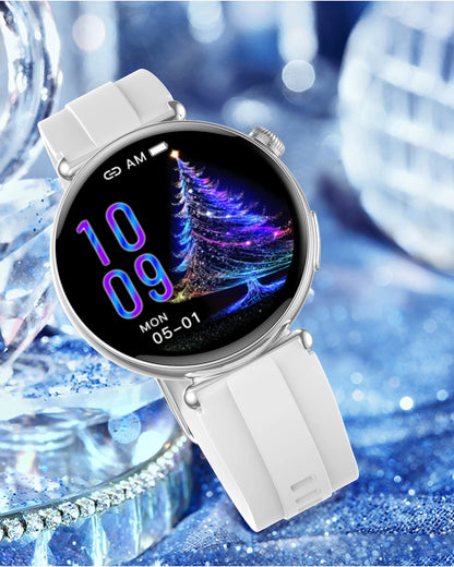 2026 New Women's Health Care Smartwatch ECG Blood Pressure Uric Acid Blood Lipids Sports IP68K Bluetooth call Fashion Smartwatch